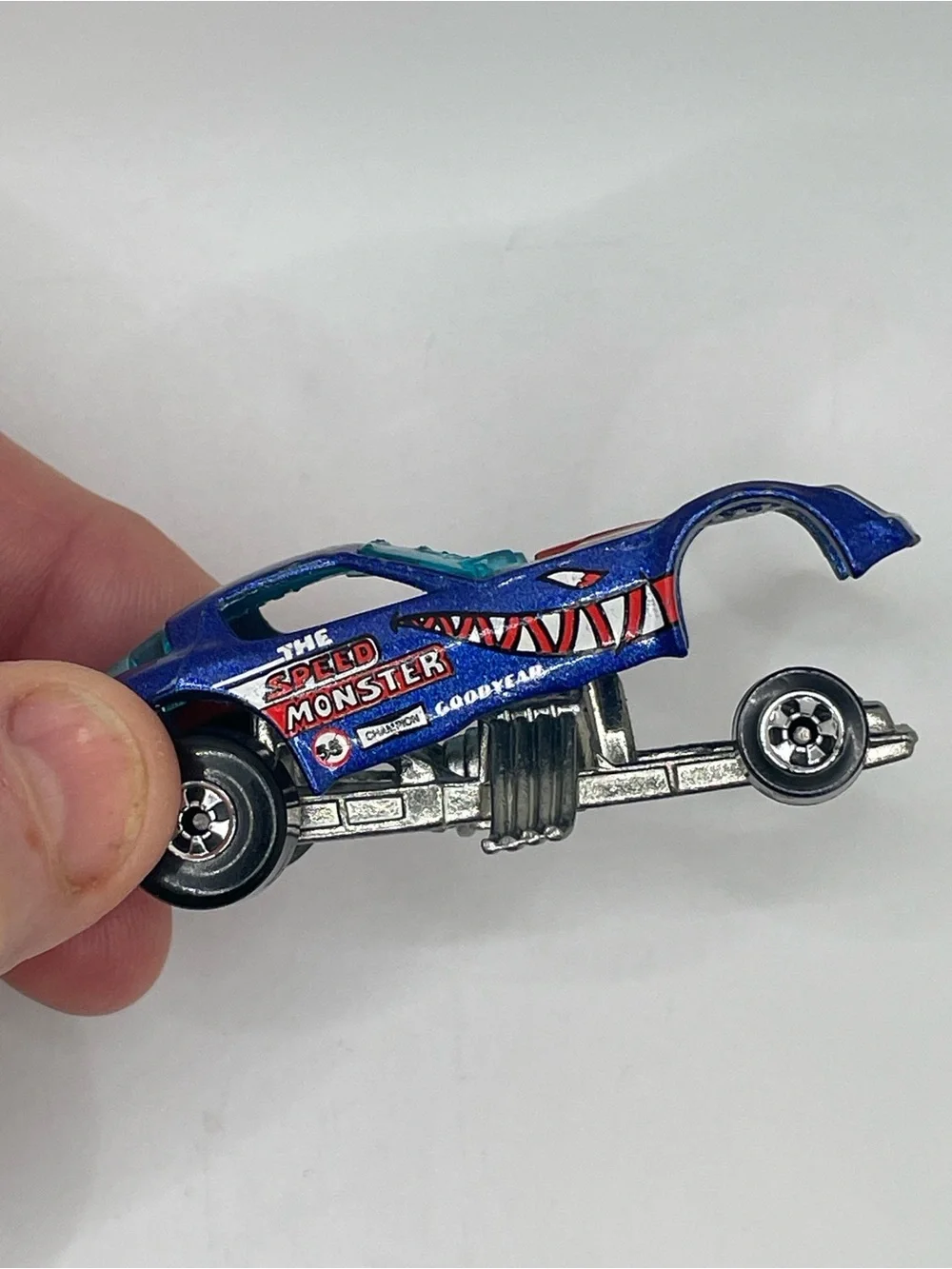 Vintage 1987 Hot Wheels FIREBIRD FUNNY CAR The Speed Monster Blackwall Dragster